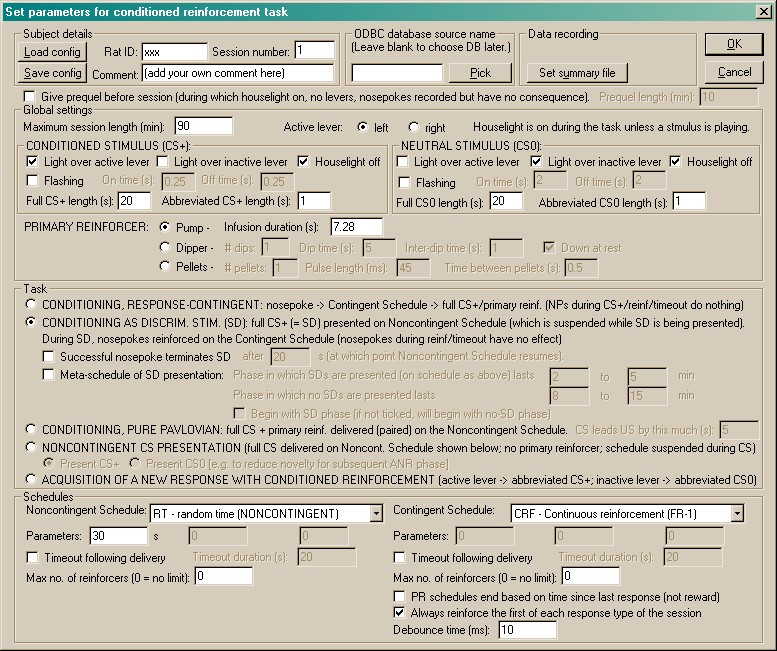 ConditionedReinforcement_Params