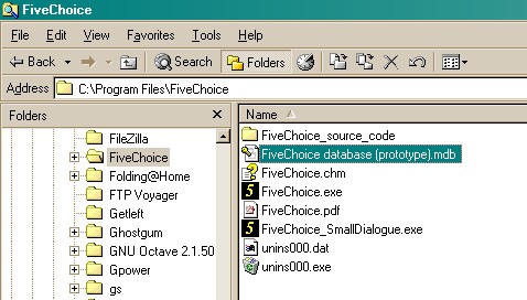 FiveChoice_CopyDatabase_1