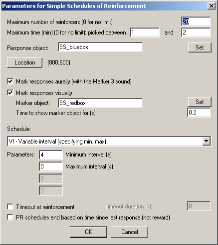MonkeyCantab_SimpleSchedulesParams