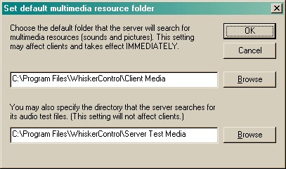 WhiskerServer_SetMultimediaFolder