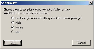 WhiskerServer_SetServerPriority